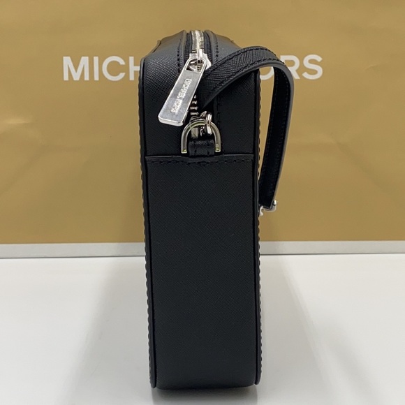 MICHAEL KORS JST LARGE EAST WEST CROSSBODY BLACK - Picture 6 of 13